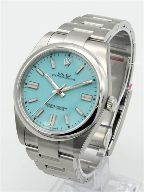 rolex with tiffany dial